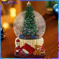 Quả cầu tuyết thủy tinh Trang trí máy tính để bàn Bông tuyết Quả cầu tuyết để làm quà tặng Tiệc trẻ em