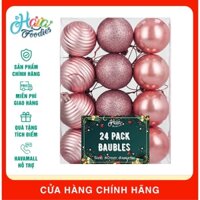 Quả Châu Trang Trí Noel Hộp 24 Cái 40mm Uncle Bills - Baubles