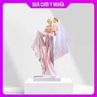 [Quà Cưới Ý Nghĩa] Tượng cô dâu chú rể trang trí tiệc cưới, phòng tân hôn lãng mạn - Decor phòng ngủ chill