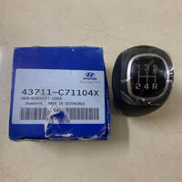 Quả đấm số, tay nắm cần đi số hyundai i10 grand, củ số - 43711C71104X, Phụ tùng xe cỏ