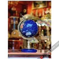 Quả Địa cầu Đá Quý Lapis Lazuli Medium Size Mã 22