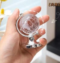 Quả địa cầu trong suốt để bàn