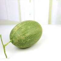 Quả dưa Hami nhân tạo mới, trái cây giả, mô hình trái cây nhựa, trang trí tủ dưa Hami nhựa
