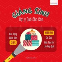 Quà Giáng Sinh Cho Bé Từ 3 Tuổi