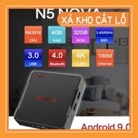 QUÁ HOT  Android Tivi Box Magicsee N5 Nova - Ram 4GB. Rom 32GB, Android 9.0 - Điều khiển Voice s QUÁ HOT