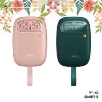 QUÁ HOT LUÔN  Máy sưởi cầm tay mini chính hãng Remax kiêm sạc dự phòng 10000mah ....