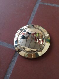 Quả lắc đồng hồ treo tường, hình tròn, màu trắng - MS 536