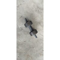 Quả lô lắp máy ép cám viên trục liền 2 quả lô tại bình thuận