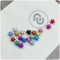 Quà lưu niệm 140 giấy xếp sao kim tuyến lấp lánh- giấy gấp ngôi sao cho tuổi học sinh