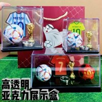Quà lưu niệm xung quanh Cúp bóng đá World Cup, tượng Messi và Ronaldo Neymar làm quà tặng sinh nhật cho các bé trai