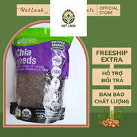 [QUÀ MAY MẮN] Hạt Chia Úc 1kg Absolute Chuẩn Organic Sạch Đều Đẹp Ăn Kiêng