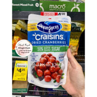 Quả Nam việt quất sấy dẻo chua Ocean Spray Craisins Reduced Sugar 150g - Mua tại Úc