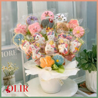 Quà sinh nhật cho bé, quà 1/6, quà 8/3, 20/10, valentine bánh quy vẽ icing cookie hình thú dễ thương OLIR