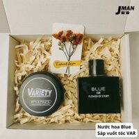 Quà sinh nhật cho nam ý nghĩa - Nước hoa Blue, Sáp Variety