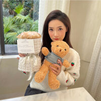 Quà sinh nhật, lễ tình nhân, 8 tháng 3 Noel gấu bông cute mix bó hoa sáp trang trí chụp ảnh đẹp rẻ