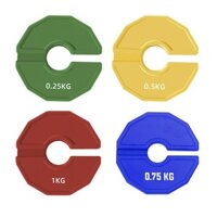 Quả tạ Đĩa trọng lượng phân số Trọng lượng tạ Di động 0,25 / 0,5 / 0,75 / 1 kg Đồ dùng tập thể dục cho Kettlebell Home & Gym