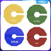 Quả tạ Fractional Quả tạ Trọng lượng di động 0,25 / 0,5 / 0,75 / 1 kg Đồ dùng tập thể dục để tập tạ