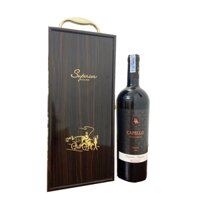 Quà tặng 1 chai Vang Ý Capello - Hộp sơn mài cao cấp