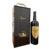 Quà tặng 1 chai Vang Ý Di Matteo - Hộp sơn mài cao cấp