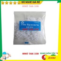 QUÀ TẶNG - 100 CÁI KE NHỰA CHỮ THẬP LOẠI 2MM DCG