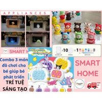 Quà tặng 1/6 cho bé trai bé gái giúp phát triển trí tuệ và khả năng sáng tạo. Tặng mẹ kẹp hoa sứ