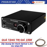 (Quà tặng 199k) Bộ Giải Mã Âm Thanh DAC FX-Audio X3 Pro - Hàng Chính Hãng, tặng kèm dây quang mạ vàng 24k