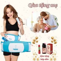 Qùa tặng 20/10 cho mẹ, Đai massage định hình giảm mỡ bụng rung nóng cải thiện vóc dáng, Máy massage giảm cân