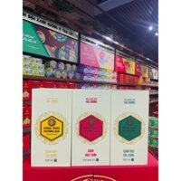 [QUÀ TẶNG 5 SAO] BÁNH ĐẬU XANH RỒNG VÀNG HOÀNG GIA CAO CẤP, ÍT NGỌT, 3 VỊ THƯỢNG HẠNG TRUYỀN THỐNG/ TRÀ XANH/ SẦU RIÊNG