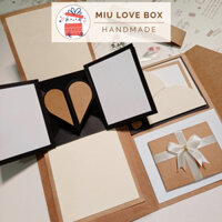 Quà Tặng Album Ảnh Scrapbook, Thiệp Vintage Handmade, Quà Sinh Nhật Kỉ Niệm Ý Nghĩa - Free in ảnh