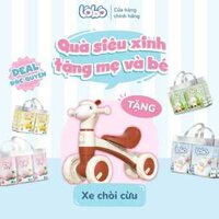 [Qùa tặng bỉm Lobo] Xe chòi chân cừu baby mẫu mới có nhạc đèn