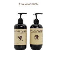 [QUÀ TẶNG] Bộ dầu gội xả thảo dược Nature Queen Premium - Nature Queen Premium herbal  (Hộp 2 chai x480ml)