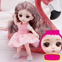 Quà Tặng Búp Bê Barbie 17Cm (Có Quần Áo Và Giày) Đồ Chơi Ăn Mặc Quà Tặng Barbie