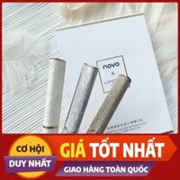 ♞[quà tặng cho bạn gái] NOVO hoàn hảo ống nhỏ son môi sinh viên dự tiệc màu trơn không phai không phai Bộ ba hộp 💄