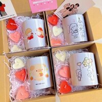 Quà Tặng Cốc Sứ + Nến thơm siêu ý nghĩa tặng Người Yêu, Bạn Thân - Một chút cute store