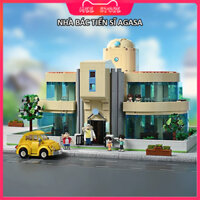 [QUÀ TẶNG ĐẶC BIỆT] Bộ Đồ Chơi Lắp Ráp Conan - Nhà Bác Tiến Sĩ Agasa Keeppley K20712 | Chính Hãng