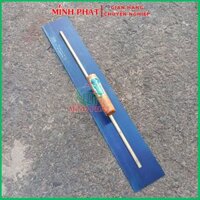 [Quà Tặng 💰💰💰] Dao Trét Bột Sơn Nước Cán Gỗ Móc Thùng Thép Xanh Dày 4 Yem 50cm 60cm Minh Phát