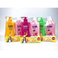 [Quà tặng] Dầu gội siêu mượt Lexi 650g tặng kèm sữa tắm E100 520g - Kem shop