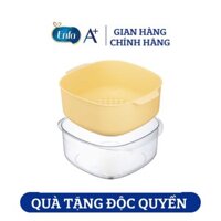 [Quà tặng Enfa] Bộ thau rổ vuông Yoko 27cm