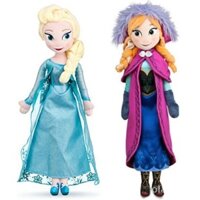 Quà tặng Giáng sinh nóng bỏng 40cm & 50cm Disney Frozen Elsa & Anna Búp bê nhồi bông công chúa