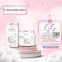 [QUÀ TẶNG HẤP DẪN] Combo 2 Bịch Bỉm NADY Natural Siêu Thấm Hút NB56/S50/M42/M44/L40/XL38/XXL36