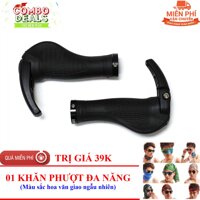 Quà Tặng Hấp Dẫn - Tay nắm xe đạp thể thao có sừng DF4-01 - Tay Nắm Xe Đạp Chống Trượt H0N1 - Bộ Tay Nắm Cao Su Xe Đạp Giảm Chấn Có Sừng - Bộ 02 tay nắm xe đạp cao cấp có tay nghỉ TN02 - Tay nắm xe đạp thể thao có đệm