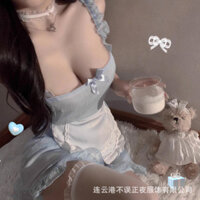 Quà Tặng hẹn hò năm mới đồ lót sexy phong cách Nhật Bản cao cấp ngọt ngào váy hai dây quyến rũ Bộ đồ hầu gái