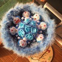 Quà tặng Hoa gấu bông Đoremon 7 con