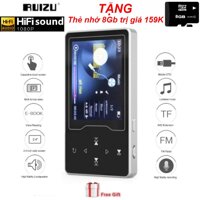 (Quà tặng kèm đặc biệt trị giá 159K) Máy nghe nhạc MP3/MP4 chất lượng cao màn hình lớn HD 2.4 inches xem phim cực đã Ruizu D08 - May nghe nhac MP3/MP4 - May nghe nhac Ruizu