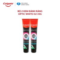 [Quà tặng không bán] Bộ 2 Kem đánh răng Colgate Optic White O2 35g/tuýp