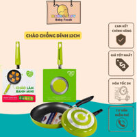 [Qùa Tặng Không Bán] Chảo Chống Dính Inox 12cm - MangoBaby