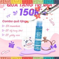 [QUÀ TẶNG KHÔNG BÁN] Combo 6 quà tặng Silkygirl 1 tẩy trang micellar 20ml, 1 gương mini & 4 crunchies