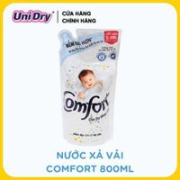 [Quà tặng không bán] Nước Xả Vải Comfort Cho Da Nhạy Cảm (800ml/túi) - Phù Hợp Làn Da Em Bé