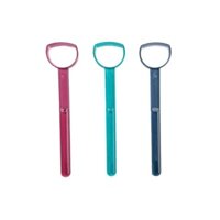 [Quà tặng không bán] Set 3 cây dụng cụ cạo lưỡi, vệ sinh lưỡi Inochi (loại tròn)