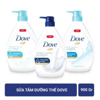 [QUÀ TẶNG KHÔNG BÁN] Sữa tắm Dove Dưỡng ẩm chuyên sâu 900g